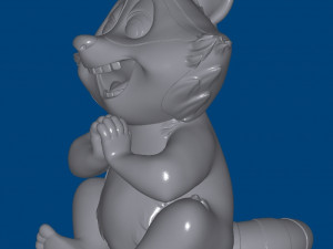 Raccoon Model do druku 3D