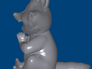Raccoon Model do druku 3D