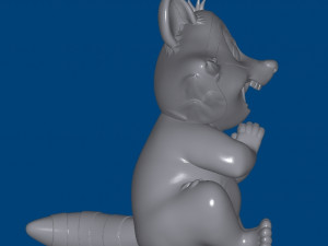 Raccoon Model do druku 3D