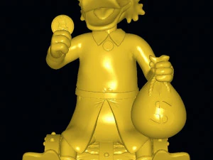 Dagobert Duck 3D printmodel