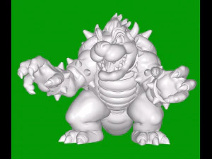 Bowser Modelo de impresión 3D