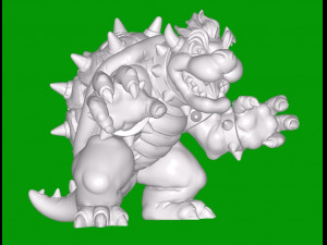 Bowser Model do druku 3D