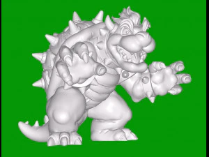 Bowser 3D Print Model