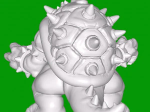 Bowser 3D Print Model