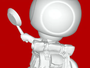 Toad 3D Print Model