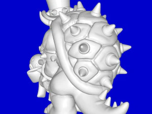 Пропозиція Боузера - Super Mario Bros - Fan Art 3D Принт Модель