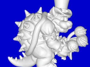 Пропозиція Боузера - Super Mario Bros - Fan Art 3D Принт Модель