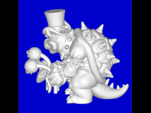 Пропозиція Боузера - Super Mario Bros - Fan Art 3D Принт Модель