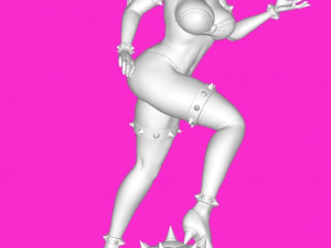 Princess Super Mario 3Dプリントモデル