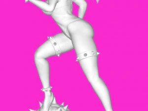 Princess Super Mario 3D Print Model