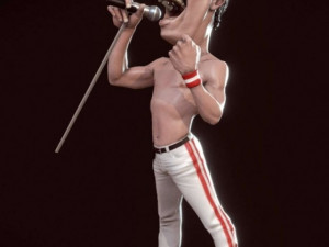 Freddie Mercury caricatura Modèles 3D en vedette