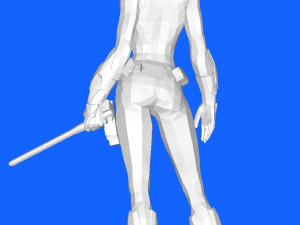 Black Widow 3Dプリントモデル