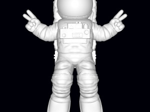 Astronaut Model Cetak 3D