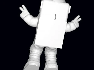 Astronaut 3D Print Model