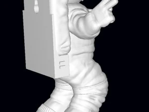 Astronaut 3D Print Model