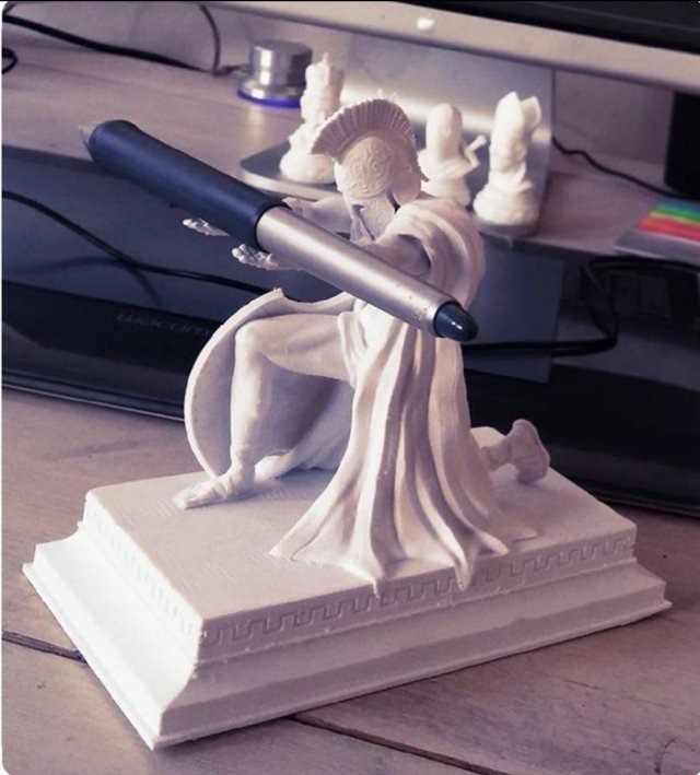 Spartan-pen 3D Baskı Modeli .c4d .max .obj .3ds .fbx .stl .blend 