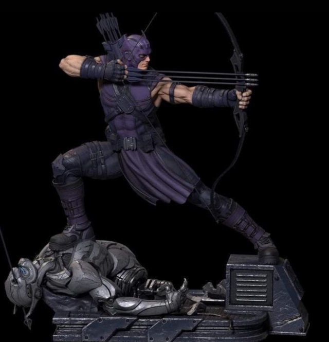 Hawkeye 3Dプリントモデル .c4d .max .obj .3ds .fbx .stl .blend 