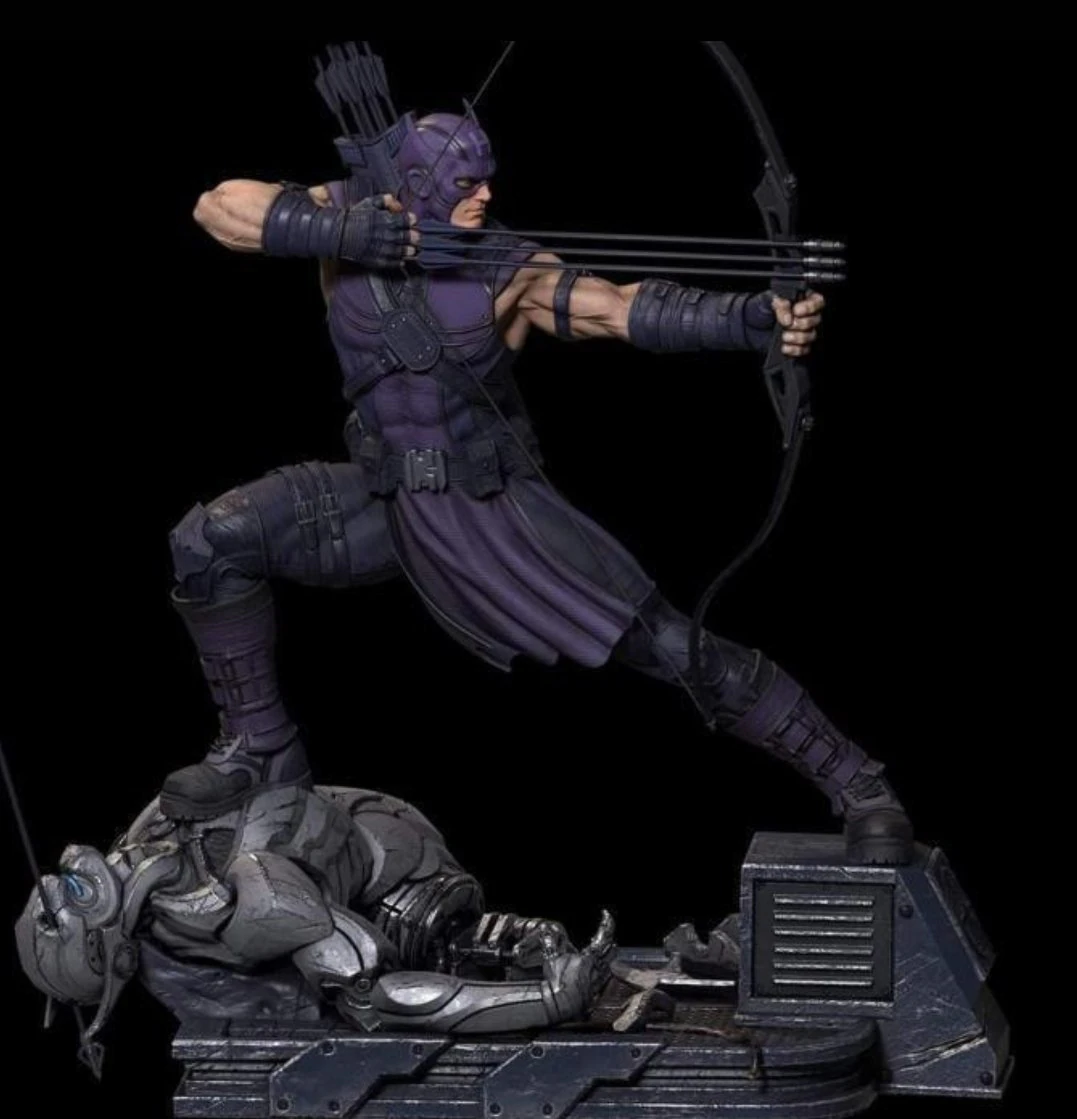 Hawkeye 3D Print Model .c4d .max .obj .3ds .fbx .stl .blend 
