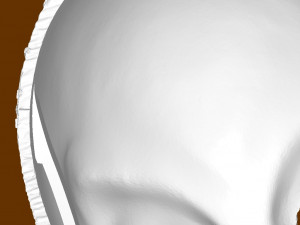 MBaku Warrior falls mask Modelo de impresión 3D