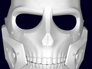 Die-Hardman Mask Death Stranding Model Cetak 3D