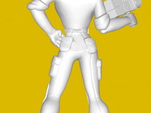 AprilOneil 3D-printmodel