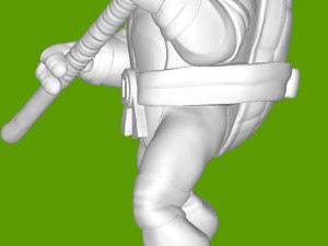 Donatelo 3D Baskı Modeli