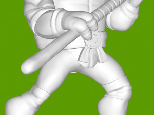 Donatelo 3D Baskı Modeli