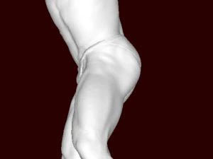 Culturista Modello di stampa 3D
