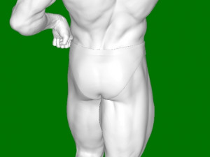 Arnold Schwarzenegger 3D 프린트 모델