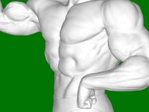 Arnold Schwarzenegger 3D 프린트 모델