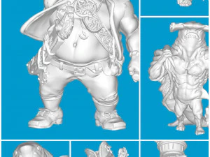 Ogres 3D Print Model