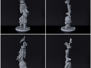 Ogres 3D-Druckmodell