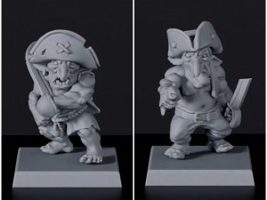 Ogres 3D-Druckmodell