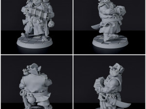 Ogres 3D-Druckmodell