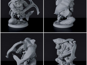 Ogres 3D-Druckmodell