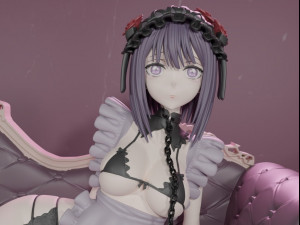 Luca Romagnoli - Marin Shizuku cosplay figure 3D-printmodel