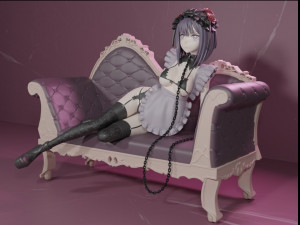 Luca Romagnoli - Marin Shizuku cosplay figure 3D-printmodel