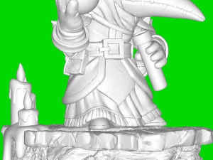 The Plague Doctor 3D Print Model