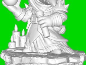 The Plague Doctor 3D 프린트 모델