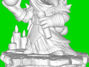 The Plague Doctor 3D Print Model