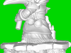The Plague Doctor 3D Print Model