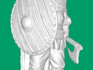 Viking Padded Warrior 3D Print Model