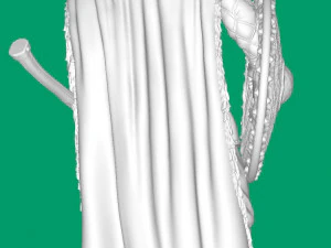 Viking Padded Warrior 3D Print Model