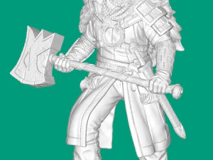 वाइकिंग्स निडर 3D प्रिंट मॉडल