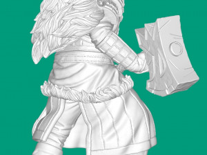 Vikings berserker 3D Baskı Modeli