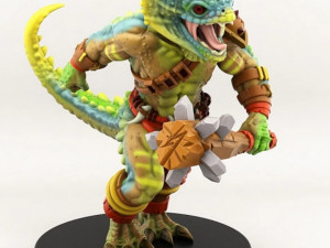 LIZARDMEN 3D Принт Модель