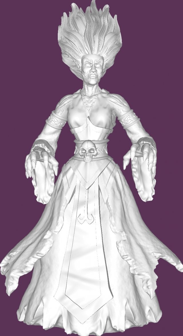 Banshee Modello di stampa 3D .c4d .max .obj .3ds .fbx .stl .blend 