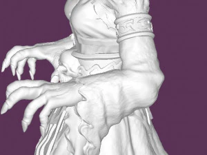 Banshee 3D Print Model