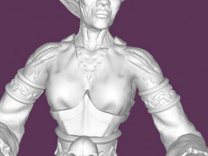 Banshee 3D Print Model
