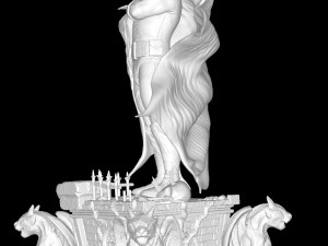 BATMAN Model Cetak 3D
